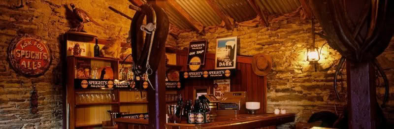 Pride of the South. An interior of a southern pup scene displaying Speights beer.