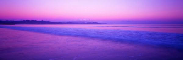 New Zealand Landscape Photography Rings Beach Dawn A seascape photograph of vast ocean at Rings Beach, Coromandel Peninsula.