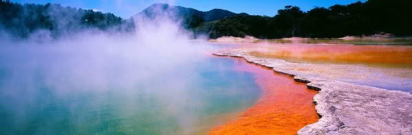 Wai o Tapu, Rotorua, New Zealand. A Limited Edition Fine Art Landscape Photograph by Richard Hume