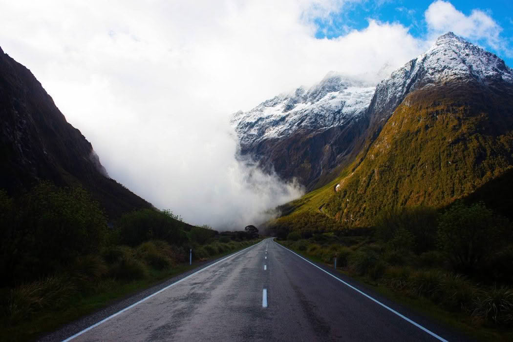 Milford Road, Fiordland, New Zealand. A Limited Edition Fine Art Landscape Photograph by Richard Hume