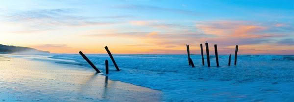 St Clair Beach, Dunedin, New Zealand. A limited Edition Fine Art Landscape photograph by Richard Hume