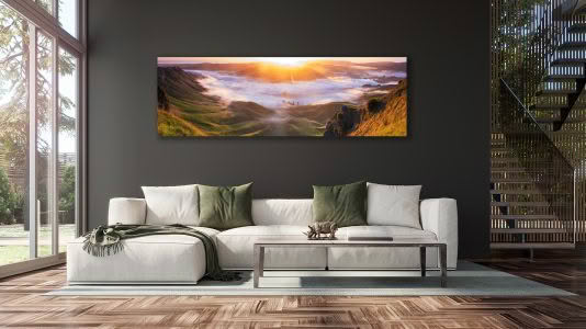 Archival cotton rag fine art print of Te Mata Peak in the Hawkes Bay of New Zealand by Richard Hume