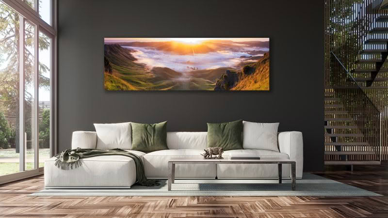 Archival cotton rag fine art print of Te Mata Peak in the Hawkes Bay of New Zealand by Richard Hume