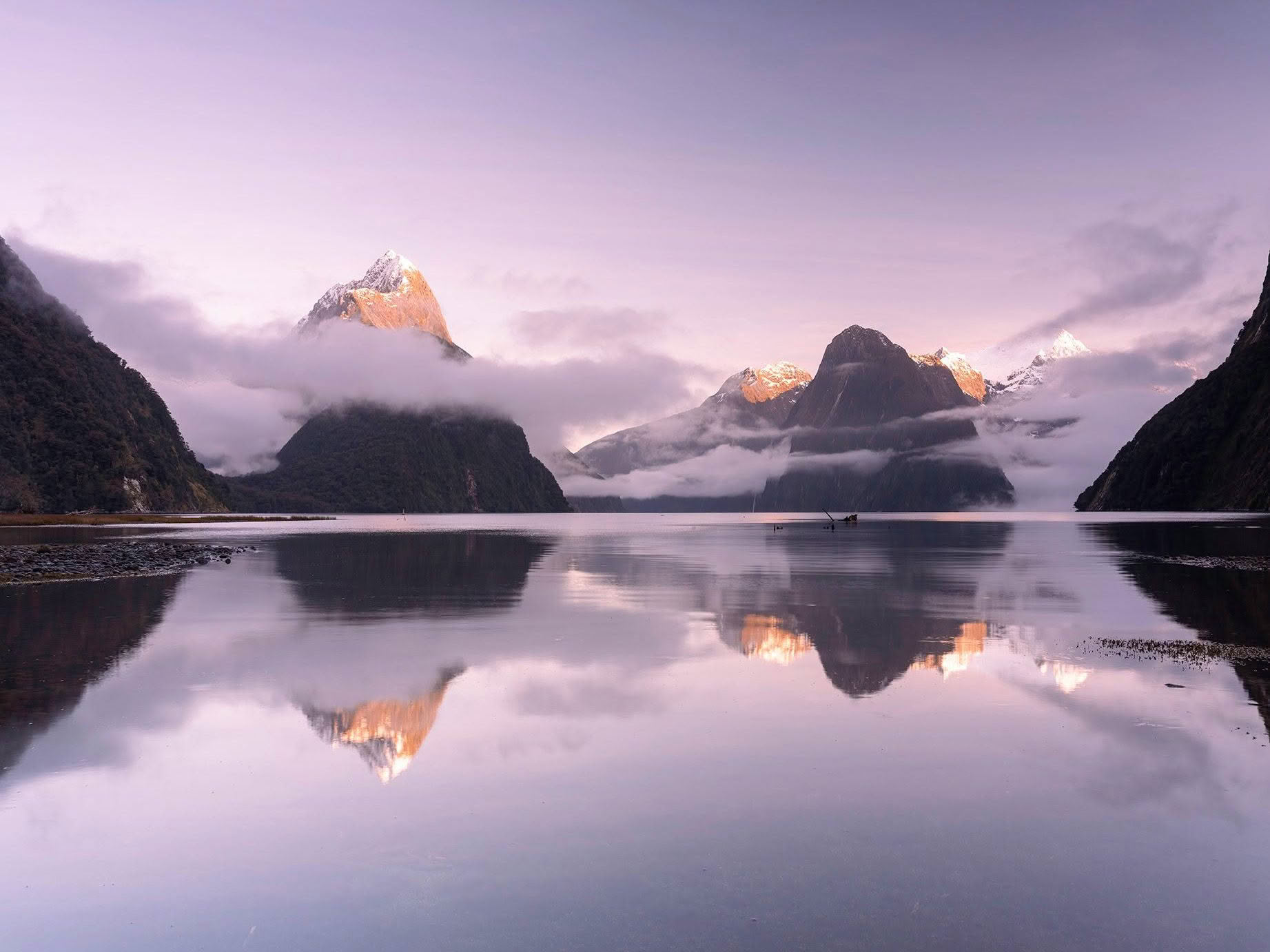 Milford Sound as photographed on the Fiordland Photography Tour